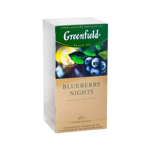 Picture of Tea black Blueberry nights Greenfield