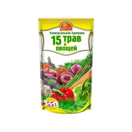 Picture of Seasoning 15 herbs and vegetables Russian appetite 55g