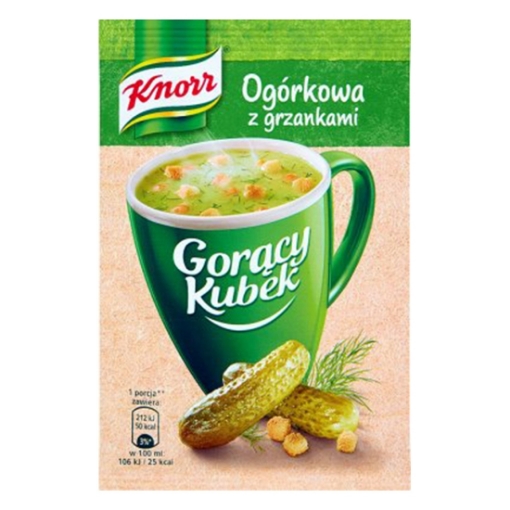 Cucumber soup hot cup Knorr 15g