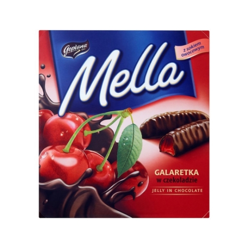 Mella Cherry Jelly in chocolate PL - 190g