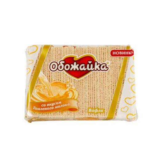 Picture of CLEARANCE-Waffles with Baked Milk Obozhayka 225g