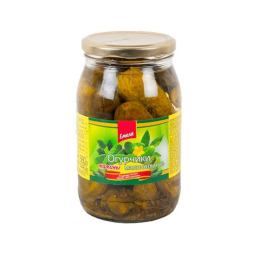 Picture of Pickles in jar Less Salted Mommy Emelya 900g