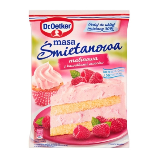 Picture of Mix Raspberry Cream Dr.Oetker 86g