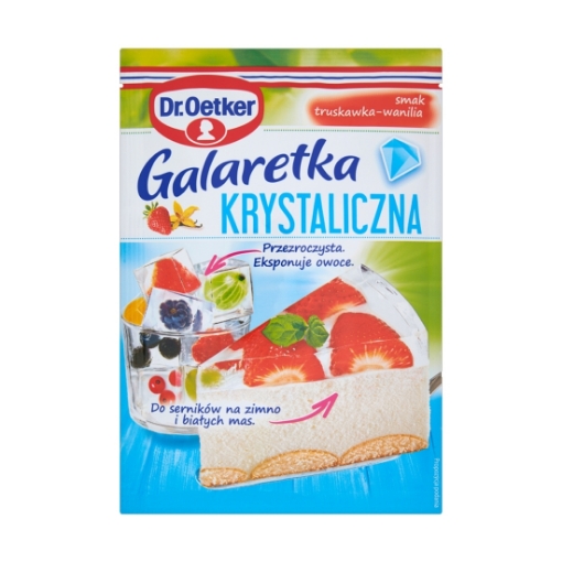 Picture of Mix Jelly Vanilla & Strawberry Dr.Oetker 77g