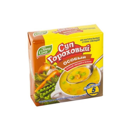Picture of CLEARANCE-Mix Soup Pea Aunt Sonya 180g