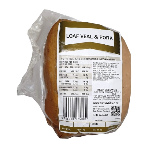 Picture of Veal pork loaf Swiss Deli