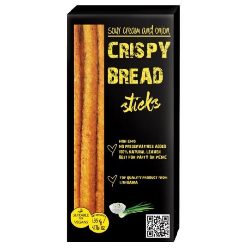Picture of Crispy Bread Sticks sour cream and onion 135g