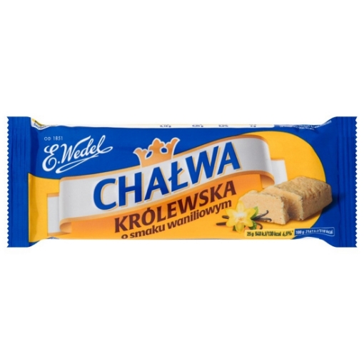 Picture of Halva Sunflower Vanilla Flavour Krolewska 100g