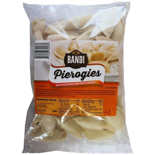 Picture of Pierogies with Potatoes & Fried Onions Bandi 900g - IN STORE ONLY. CAN NOT BE DISPATCHED WITH COURIER