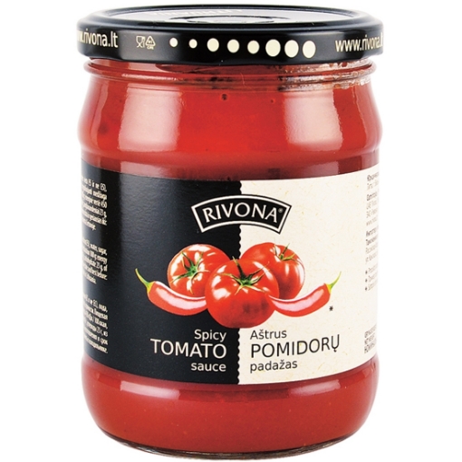 Изображение Острый томатный соус Rivona 500гр