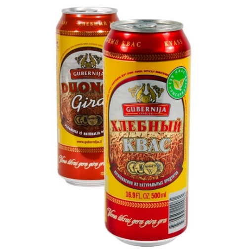 Picture of Soft Drink Kvass Duonos Gira Can 500ml 