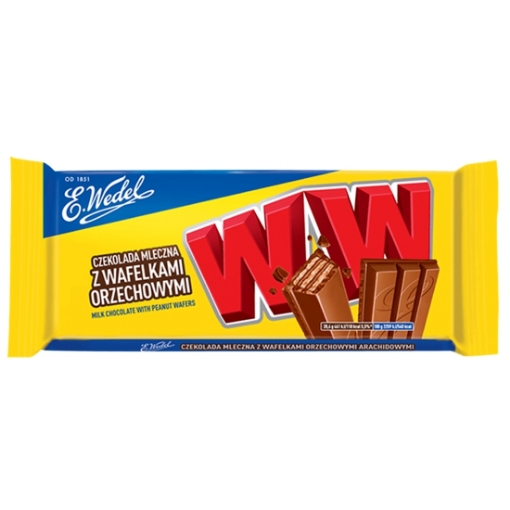 Picture of Chocolate with Nuts Wedel 290g