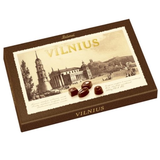 Picture of CLEARANCE-Chocolate Candies Dark Vilnius Laima 360g
