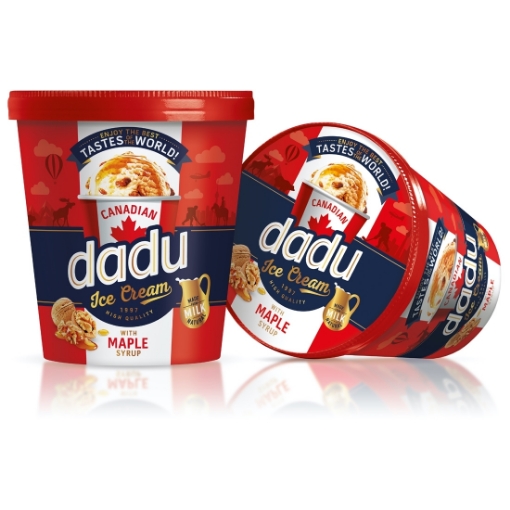 Picture of Pick up only! Ice Cream Maple Syrup & Caramelized Walnut Canadian Dadu 250g