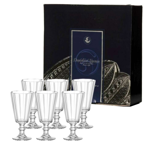 Picture of Set of 6 shot glasses Dyatkovskiy Crystal