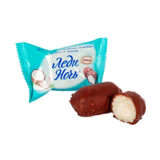 Изображение Шоколадные конфеты Леди ночь с Кокосом