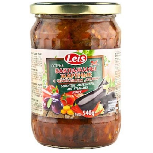 Picture of Eggplant Roasted with Prunes Hot Sultan Leis Jar 540g