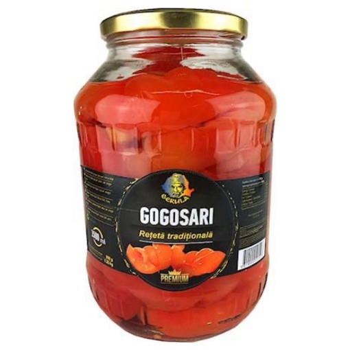 Picture of CLEARANCE-Pickled Romanian Pepper Gogosari Gerula 1.5L