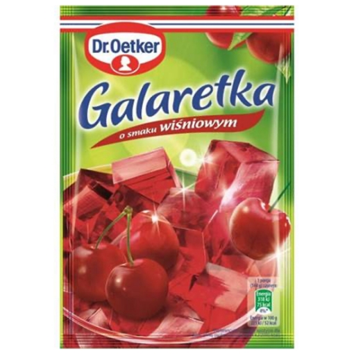 Picture of Mix Jelly Cherry Flavour Dr.Oetker 77g