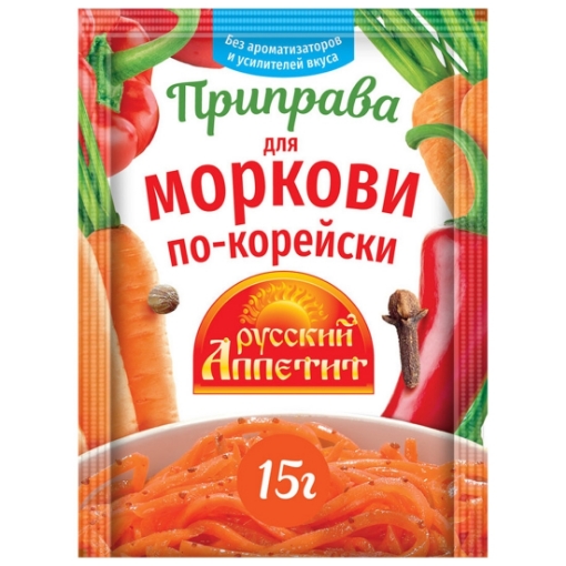 Picture of Seasoning for Korean-style carrots Russian Appetite 15g