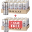 Изображение Мега акция! 24 банки Пиво Балтика 0 безалкогольное в банке - 0% Алк 450мл