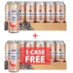 Picture of Buy 1 + Get 1 Free! 24-Pack Beer Baltika 0 Grapefruit 0% Alc 330ml
