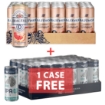 Picture of Buy 1 + Get 1 Free! 24-Pack Beer Baltika 0 Grapefruit 0% Alc 330ml