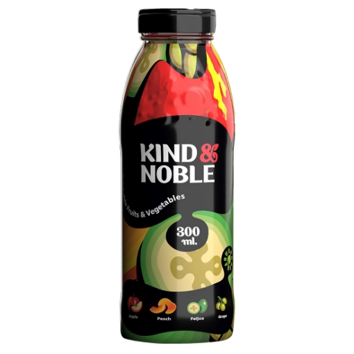 Picture of CLEARANCE-Smoothie Apple Feijoa Peach Grape Kind&Noble Glass 300ml
