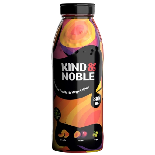 Picture of CLEARANCE-Smoothie Peach Plum Grape Kind&Noble Glass 300ml