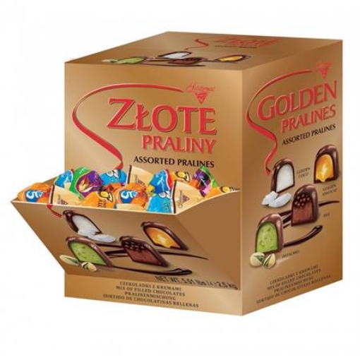 Picture of Chocolate Candies Golden Praline Solidarnosc 