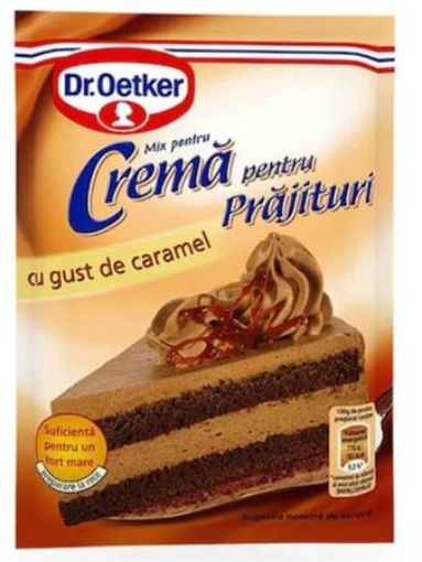 Picture of Mix Cake Cream Coffee & Brandy Flavor Dr.Oetker 50g