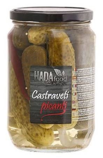Picture of Pickles Spicy in Vinegar Hada Jar 720ml