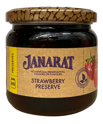 Picture of Strawberry Preserve Janarat Jar 450g