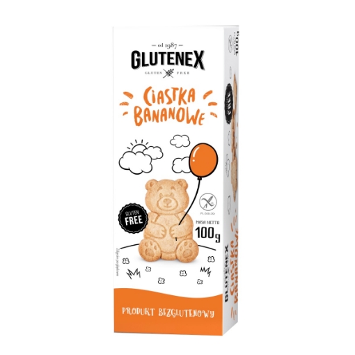 Picture of CLEARANCE-Biscuits Banana Glutenex 100g