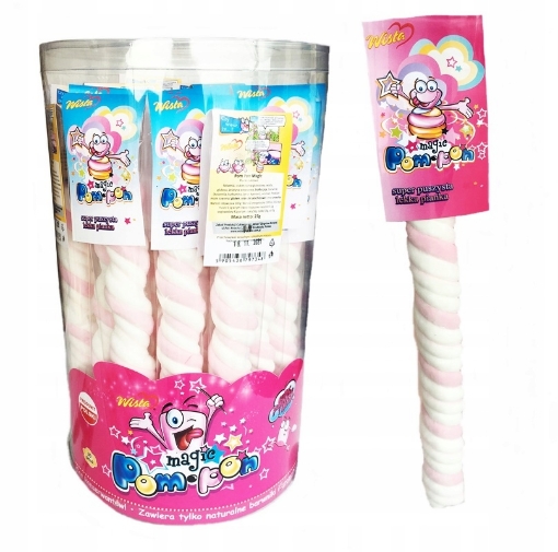 Picture of CLEARANCE-Sweets Marshmallow Pom Pon Wisla 27g