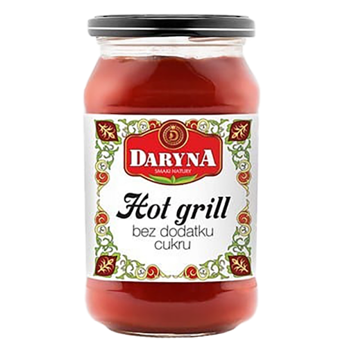 Picture of Sauce Hot Grill No Sugar Daryna Jar 475g