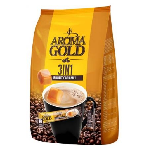 Picture of CLEARANCE-Coffee 3in1 with Caramel Aroma Gold 170g