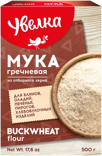 Picture of Grain Buckwheat Flour Uvelka 500g