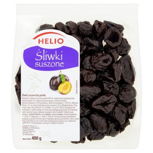Picture of CLEARANCE-Dried Plums Helio 400g