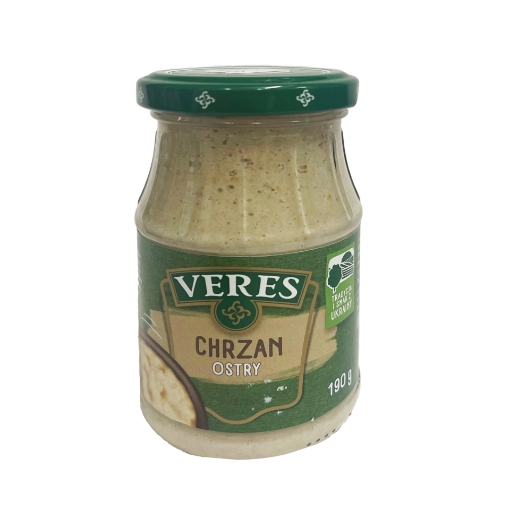 Picture of CLEARANCE-Sauce Spicy Horseradish Veres 190g