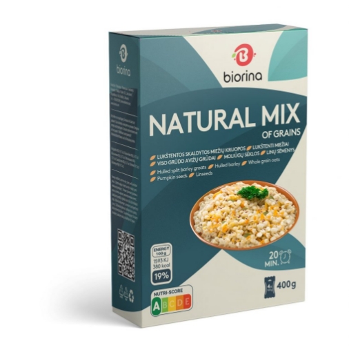Picture of Grains Mixed with Barley Natural Biorina 400g 