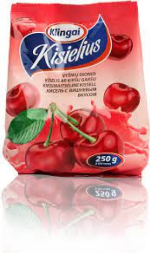 Picture of CLEARANCE-Mix Kissel Cherry Flavor Klingai 250g 