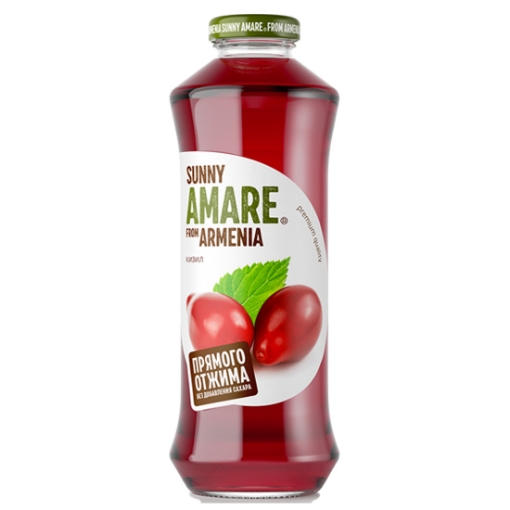 Picture of Juice Cherry Cornelian Freshly Squeezed Amare Bottle 750ml 