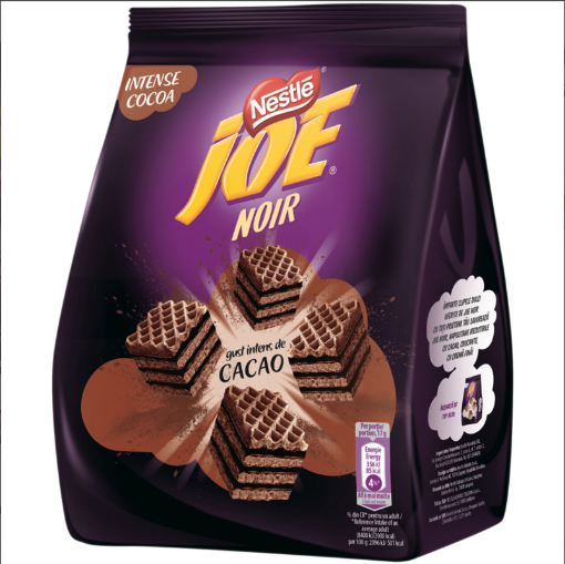 Picture of CLEARANCE-Waffles Intens Cocao Joe Noir Nestle 160g 