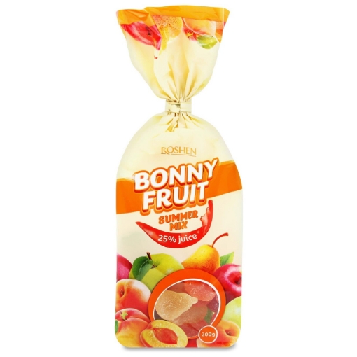Picture of Candies Jelly Summer Mix Bonny-Fruit Roshen 200g  