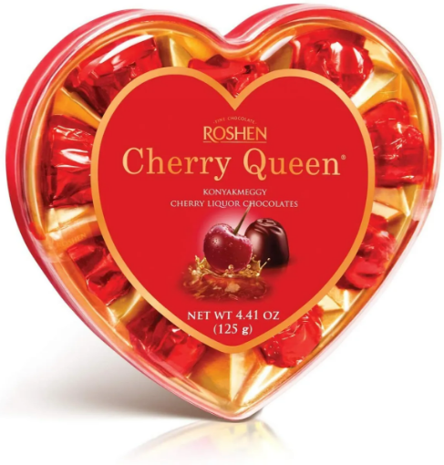 Picture of CLEARANCE-Chocolate Cherry Queen Roshen 125g  
