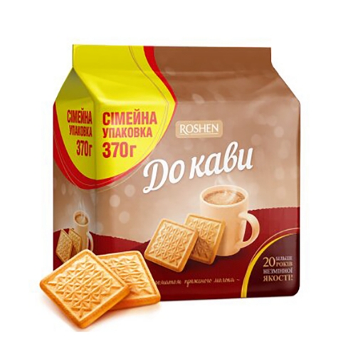 Picture of Biscuits Baked Milk Flavour For Coffee Rochen 370g