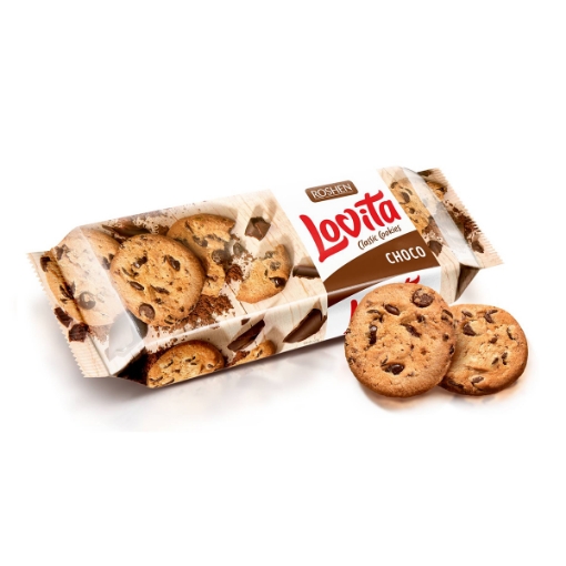 Picture of Biscuits with Cocolate Chunks Lovita Rochen 150g