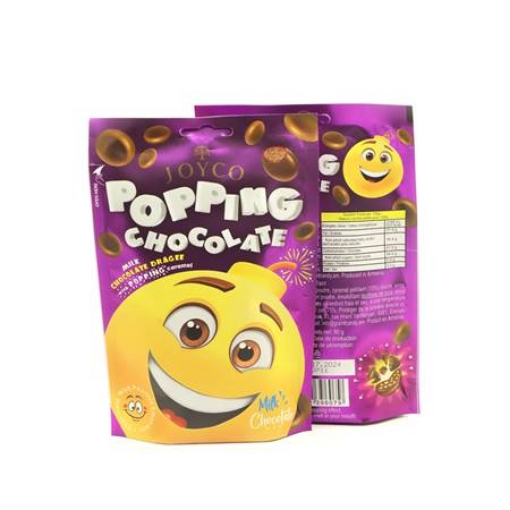 Picture of Sweets Milk-Chocolate Dragee Popping Joyco 80g