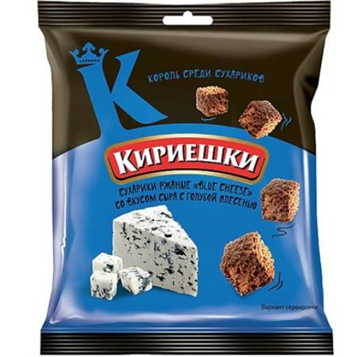 Picture of Croutons Blue Cheese Flavour Kirieshki 40g